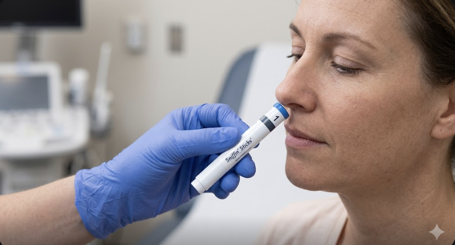 Sniffin Sticks olfactory test set used in ENT clinic