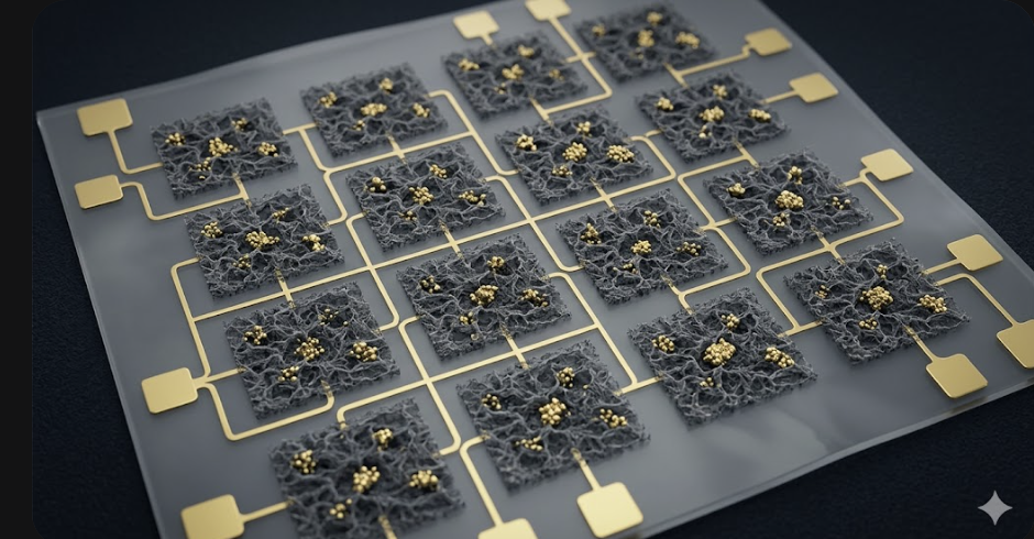 Cerium oxide laser-induced graphene sensor array from ACS Nano 2025 study DGIST