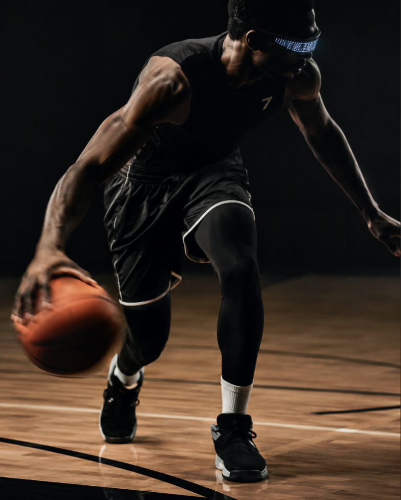 Senaptec Strobe stroboscopic training goggles used by Steph Curry