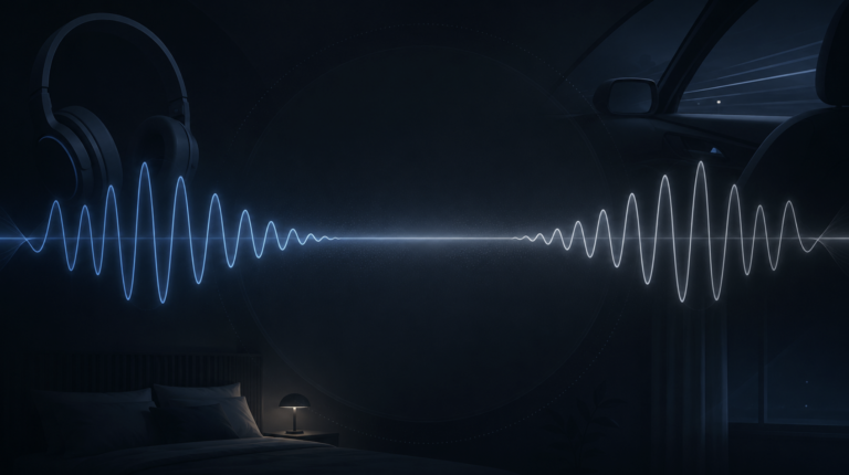 active noise cancellation ANC applications from headphones to EVs