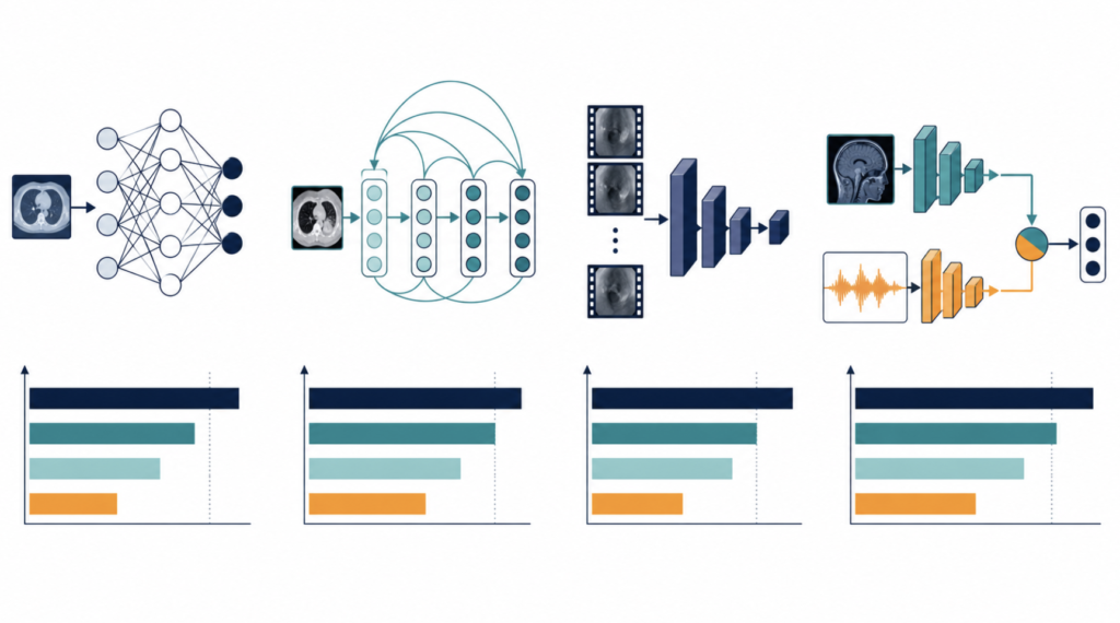 Comparison of CNN architectures for laryngeal cancer detection — Xiong 2019, DenseNet201, LPAIDS, Gemini