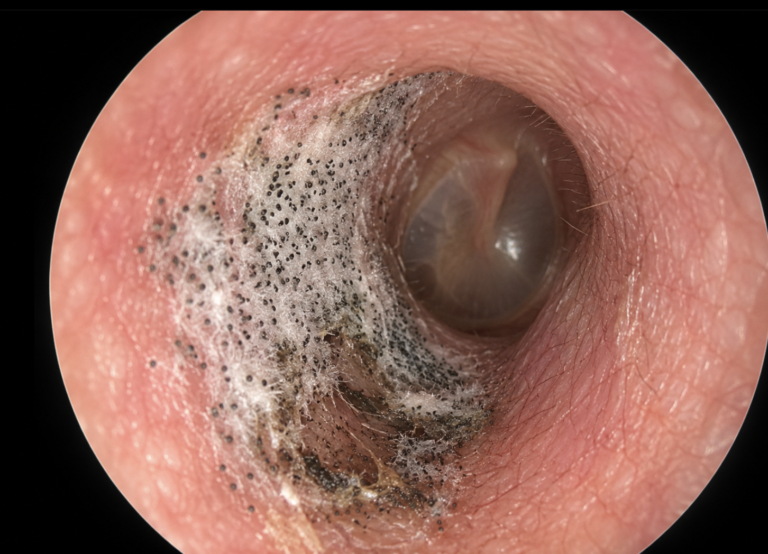 otomycosis, fungal ear infection, Aspergillus, otitis externa